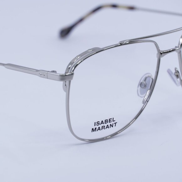 🕶️ New Isabel Marant IM 0057 010 Eyeglasses - Palladium Frame 56mm - Picture 2 of 9